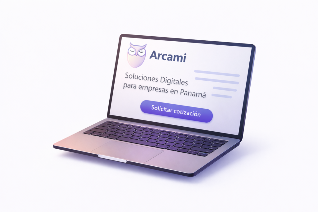 Desarrollo de páginas web para PYMES en Panamá – diseño web profesional por Arcami
